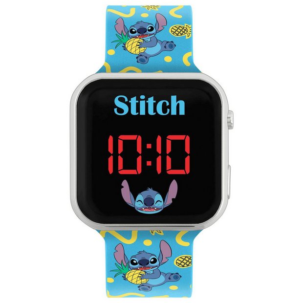 Buy Disney Lilo and Stitch Blue Strap LED Digital Watch Kids