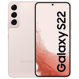 SIM Free Samsung S22 5G 128GB Mobile Phone - Pink Gold