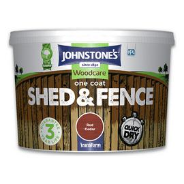 Johnstones One Coat Shed and Fence - Red Cedar, 9L