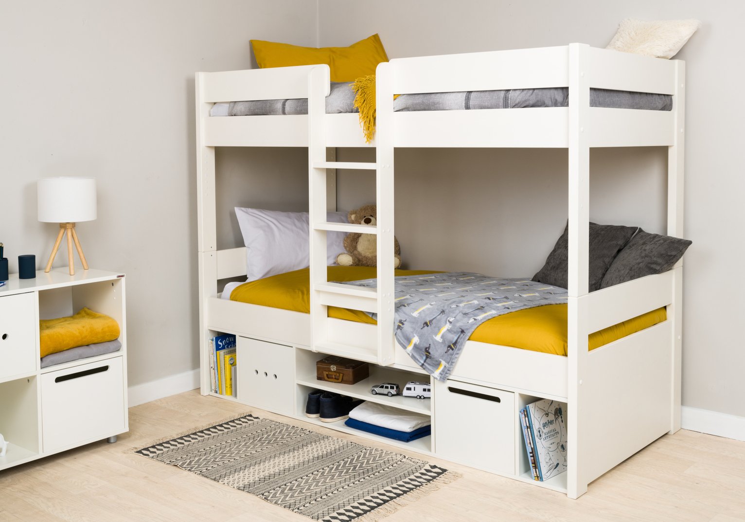cheap bunk beds with storage