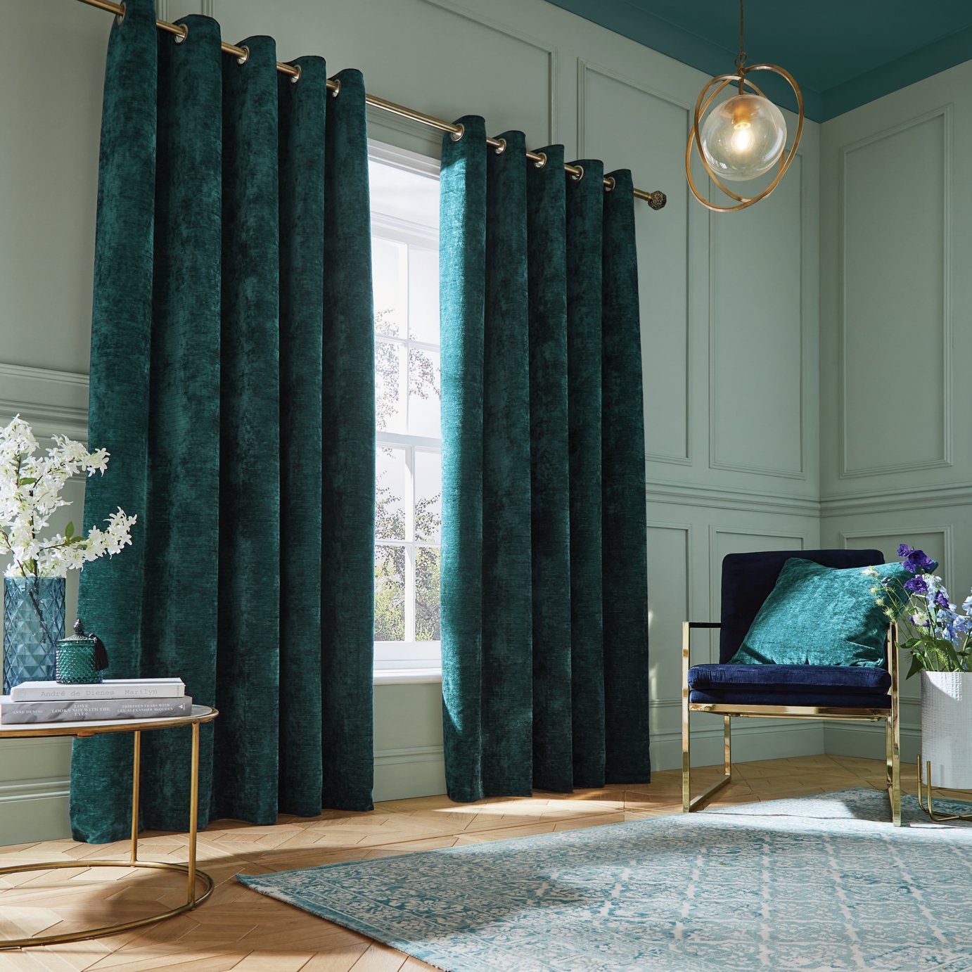 Hyperion Selene Chenille Curtain
