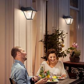 Philips LED Alpenglow Outdoor Wall Light 
