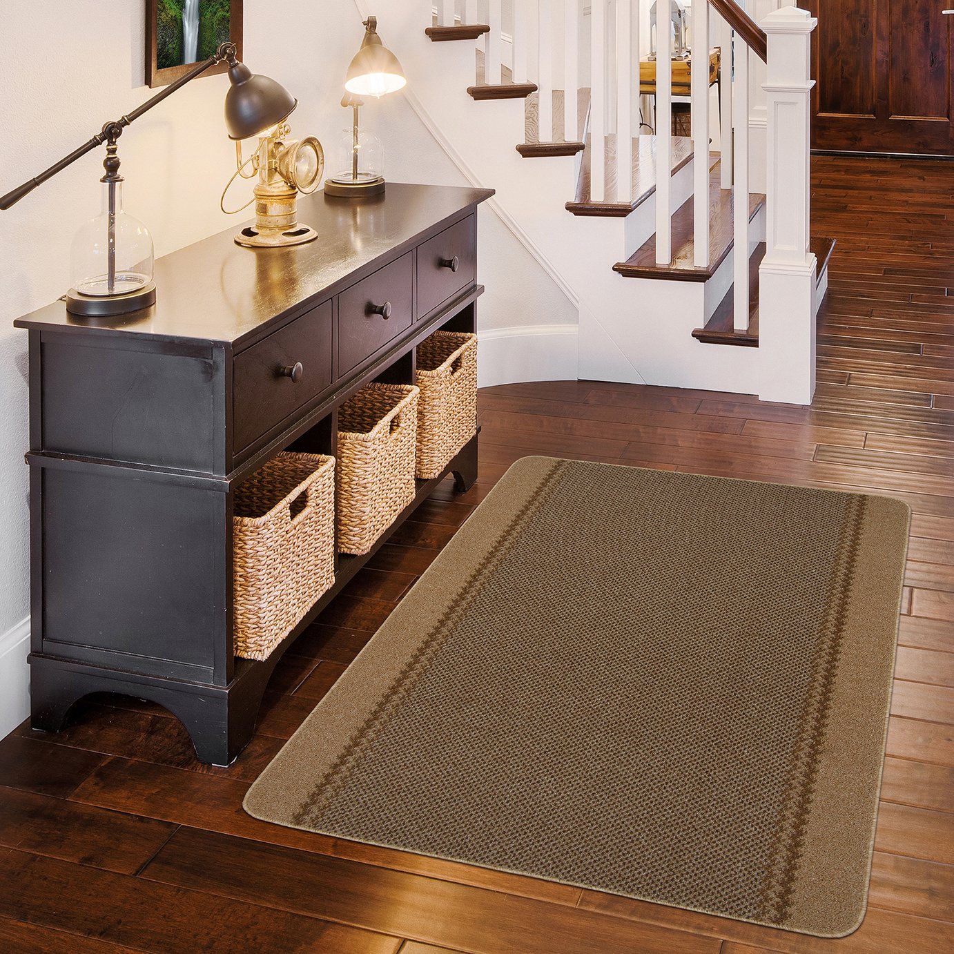 Kilkis Machine Washable Rug - 100x150cm - Beige