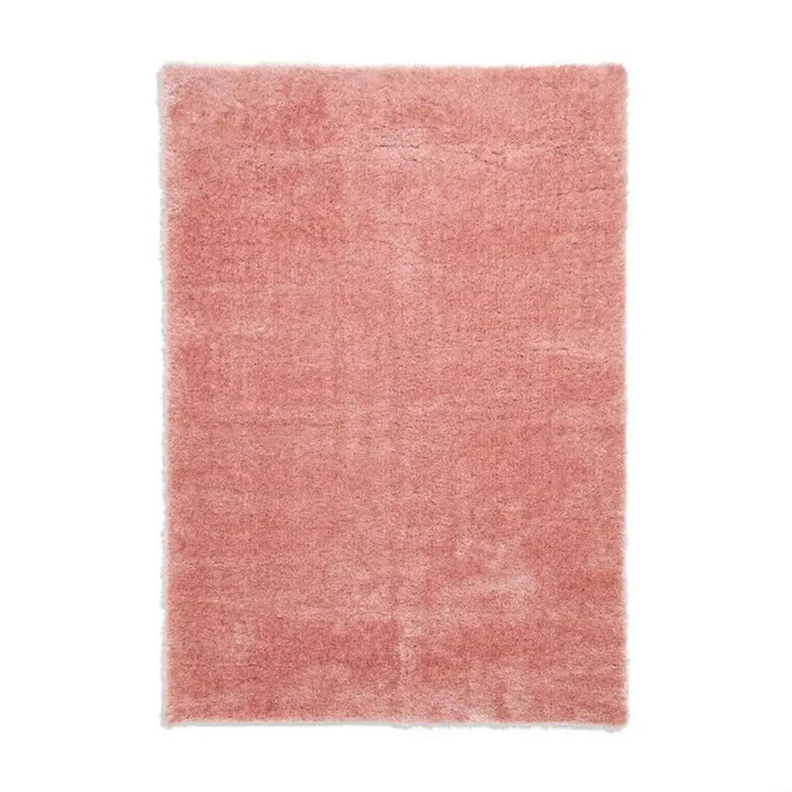 Mega Flooring Pink Shaggy Plain Rug - 160 x 230cm