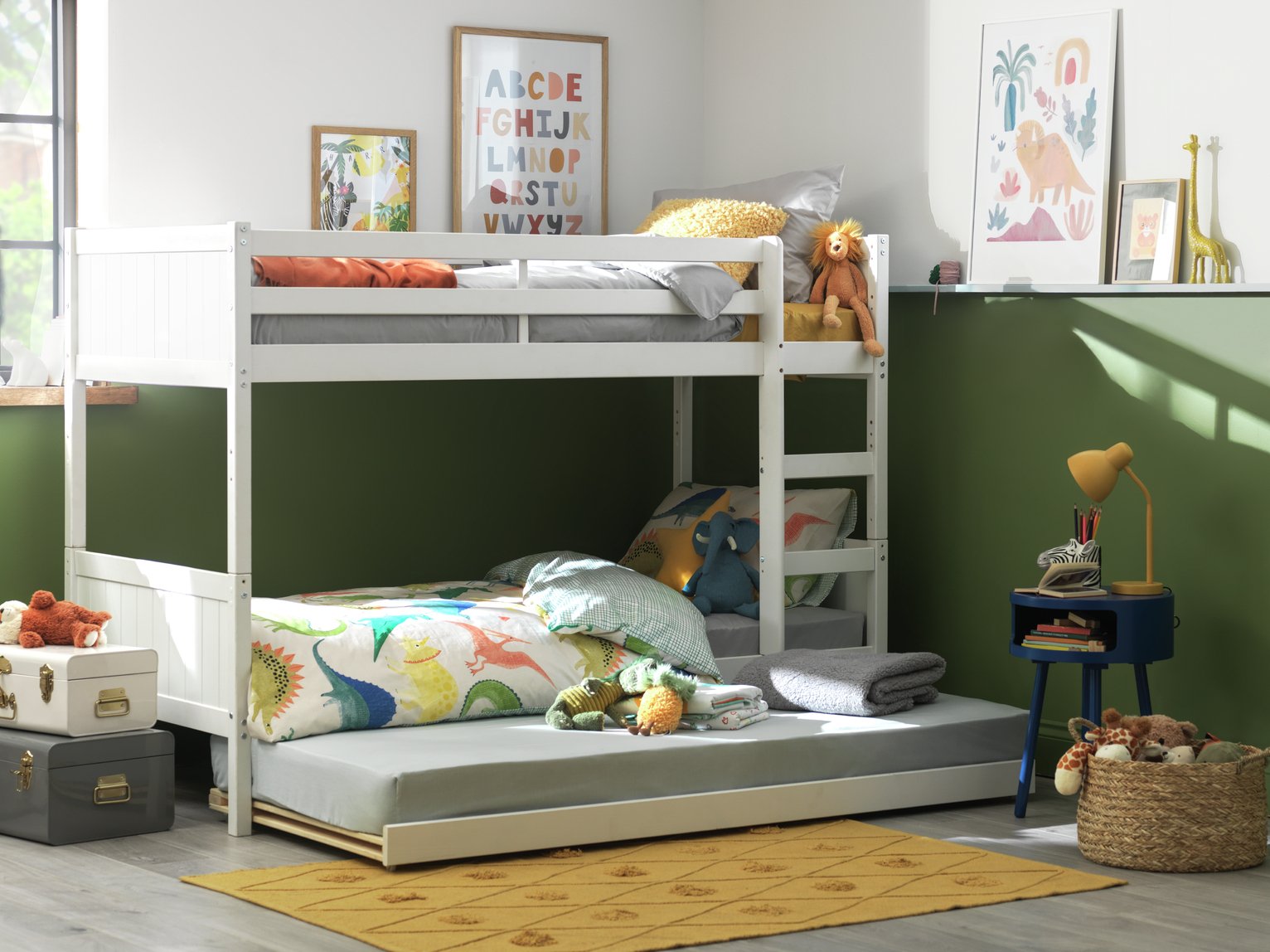 argos bunk bed with trundle