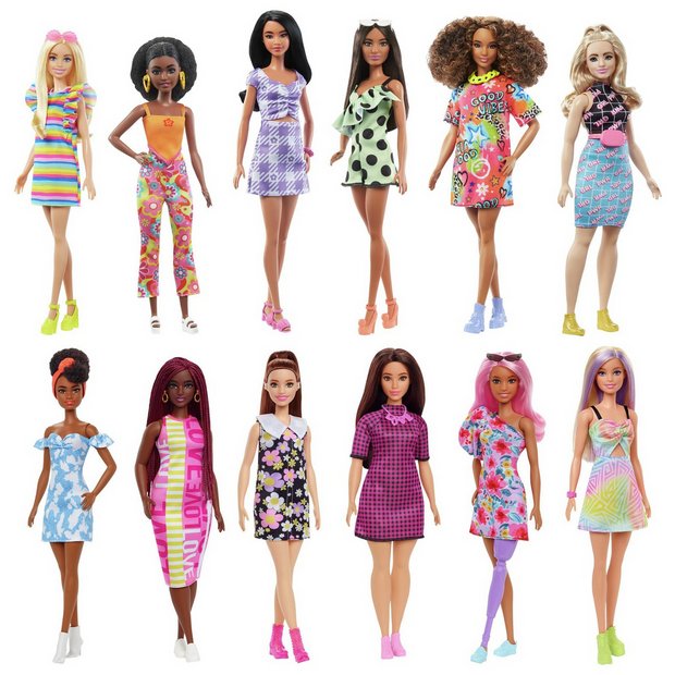 Barbie Fashionistas Doll Assorted* | canoeracing.org.uk