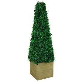 Streetwize Artificial Obelisk Topiary With Solar lights
