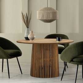 Habitat Jericho 4 Seater Dining Table - Natural