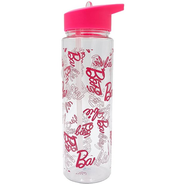 Buy Barbie Pink Sipper Water Bottle 600ml Water bottles Argos