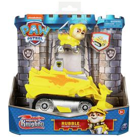 PAW Patrol Rescue Knights Rubble Transforming Toy Car