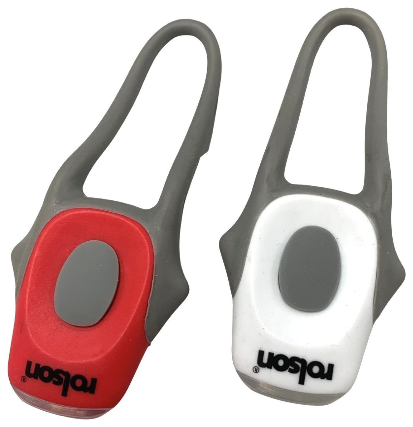 Rolson Front and Rear Silicone Bike Light Set