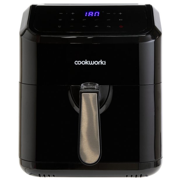 Buy Cookworks 5L Air Fryer Black Air fryers and fryers Argos