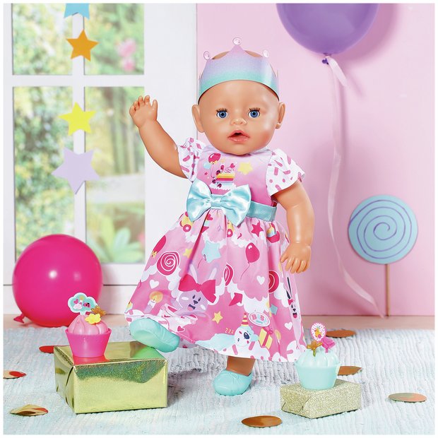 Baby born store interactive doll argos