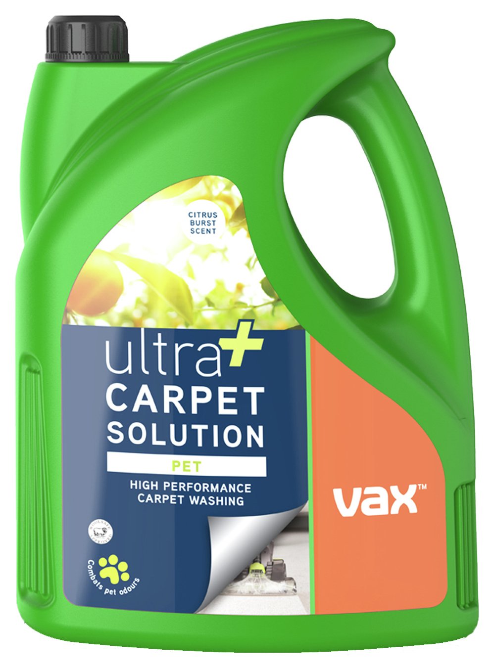 Vax Ultra+ Pet Carpet Cleaning Solution 4L