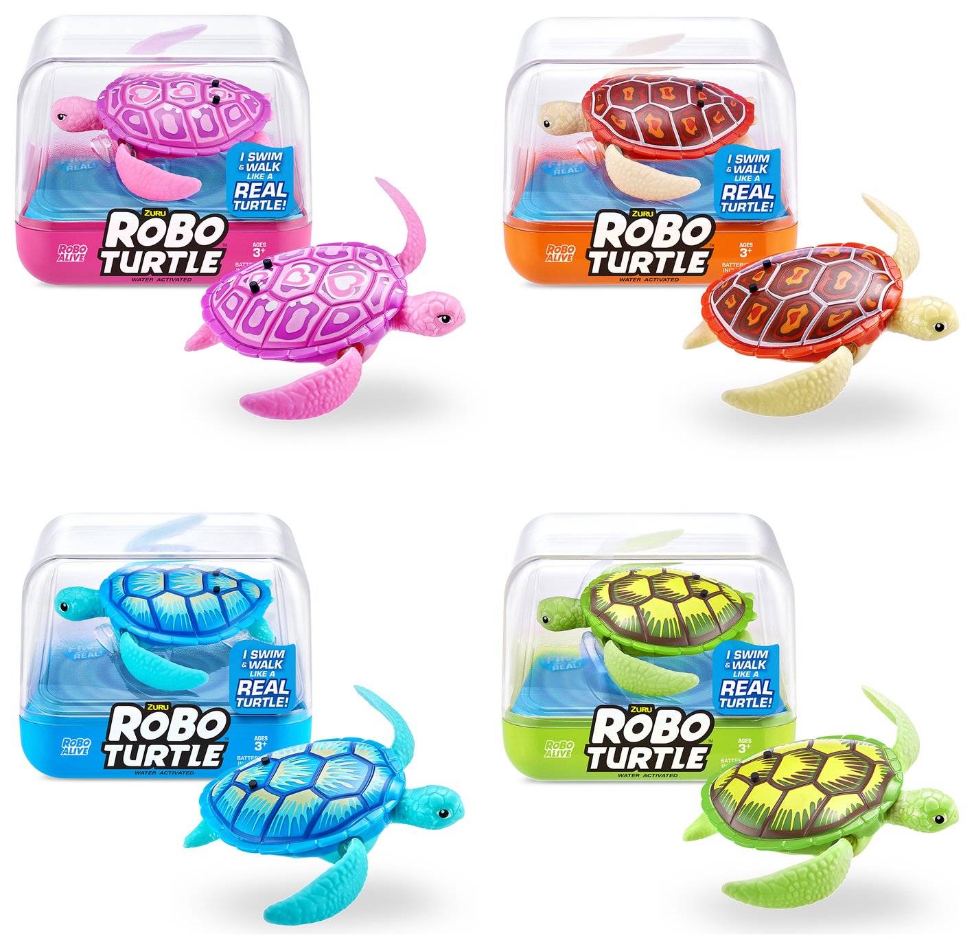 Zuru Robo Turtle Robotic Swimming Turtle