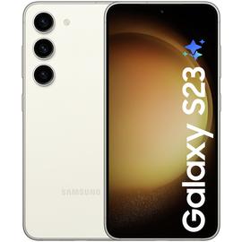 SIM Free Samsung Galaxy S23 5G 128GB Mobile Phone - Cream