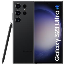 SIM Free Samsung Galaxy S23 Ultra 5G 256GB Phone - Black