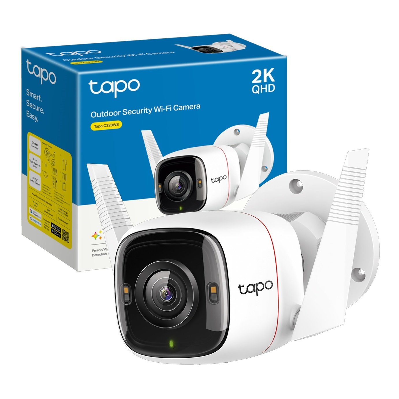 Tapo C320WS 2K Outdoor Wi-Fi Security Camera
