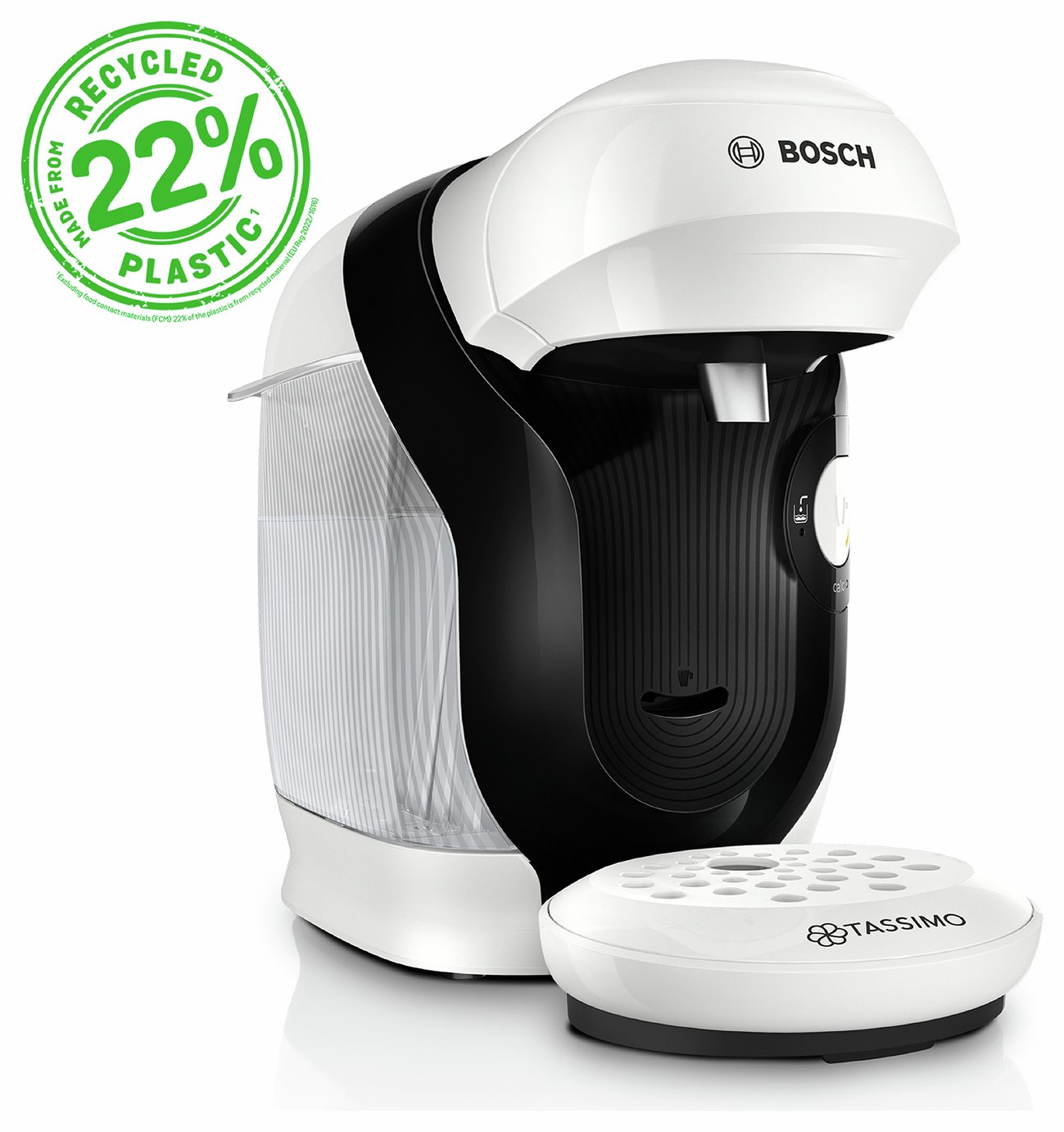 Tassimo by Bosch Style Pod Coffee Machine - White