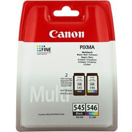 Canon PG-545 & CL-546 Ink Cartridges Black & Colour
