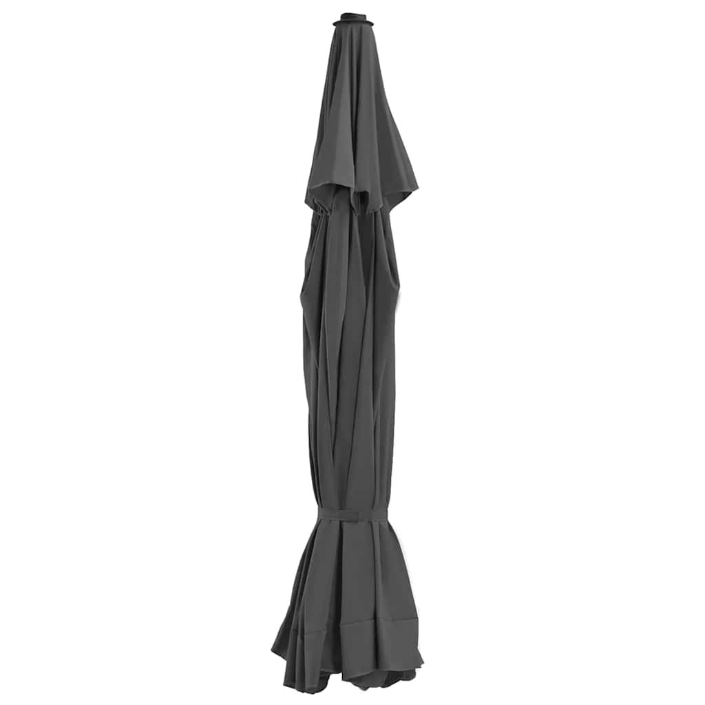 Walplus Replacement for Outdoor Parasol - Anthracite - 515 cm