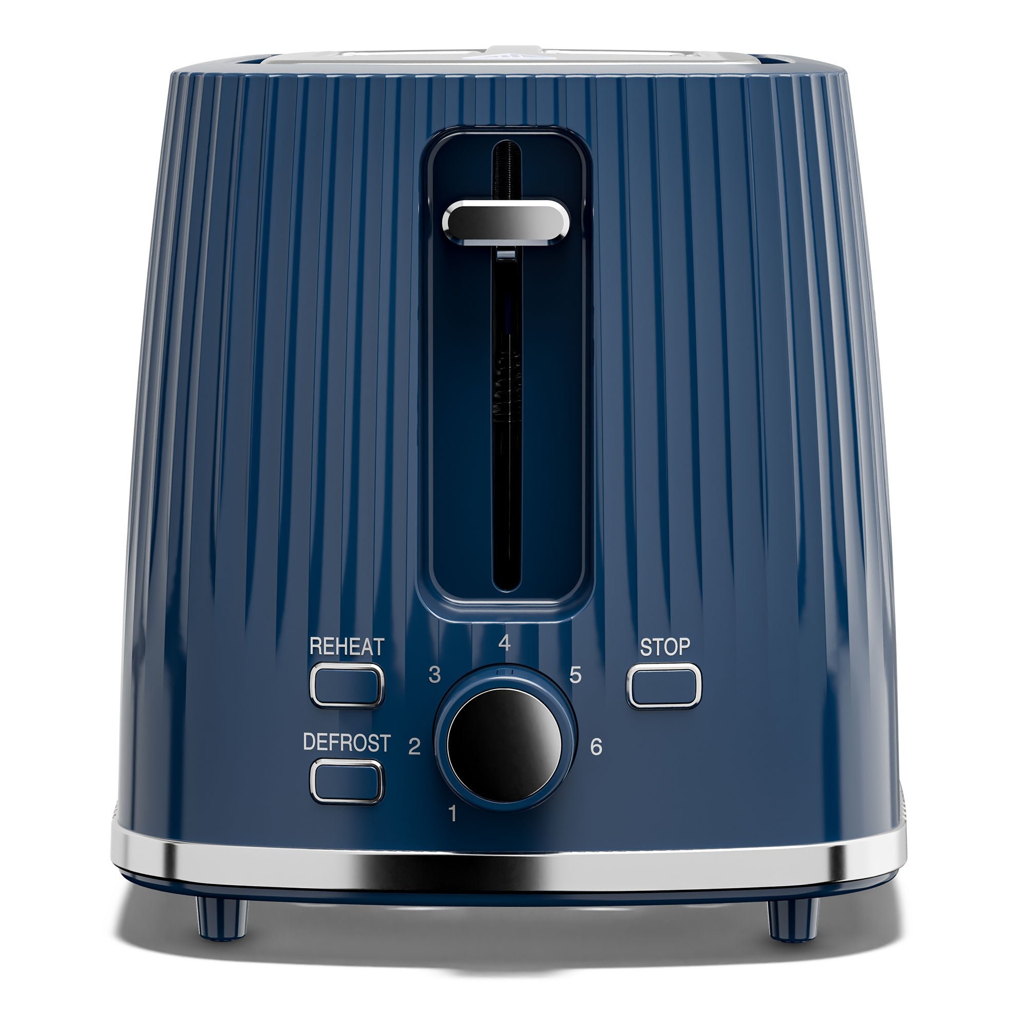 Cello Textured 2 Slice Toaster - Nocturne Navy Blue