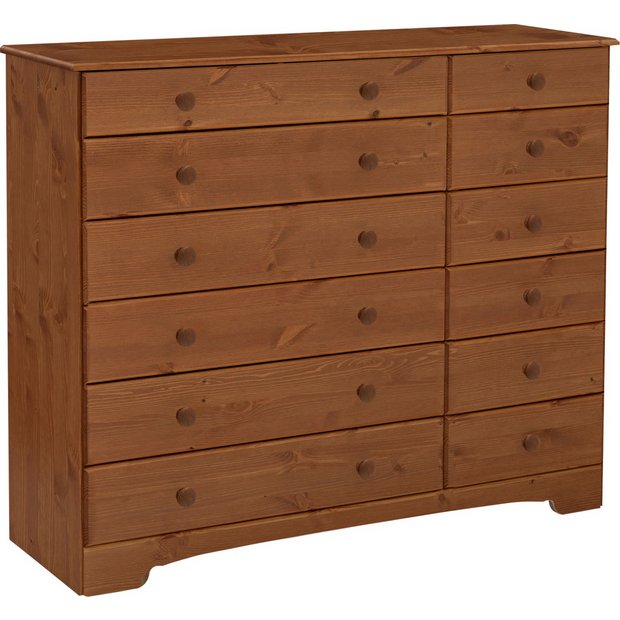 Argos solid wood chest deals of drawers