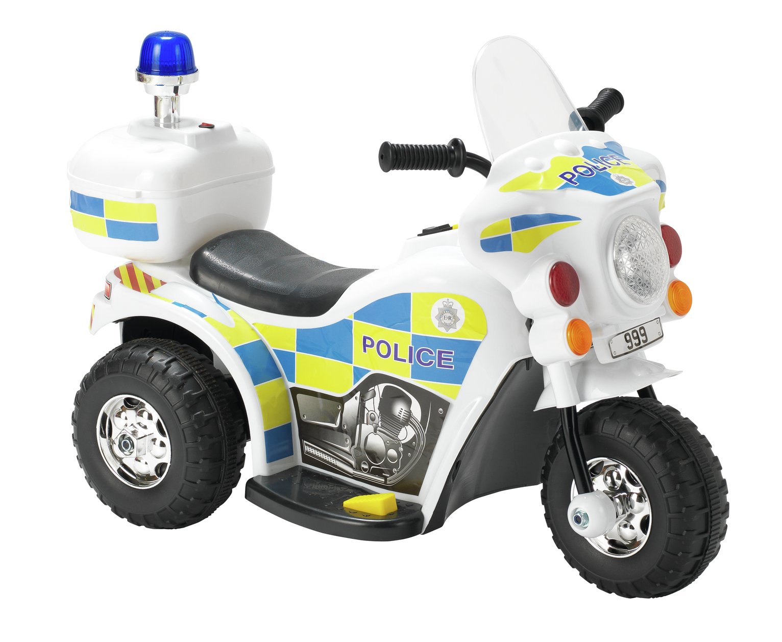 electric ride on police bike