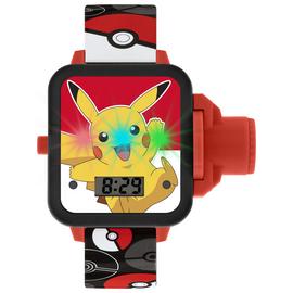 Pokémon Kids Red and Black Projection Watch