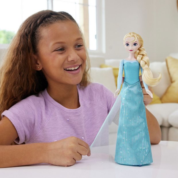 Singing elsa hot sale doll argos