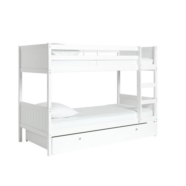 Buy Habitat Detachable Bunk Bed with Storage White Kids beds