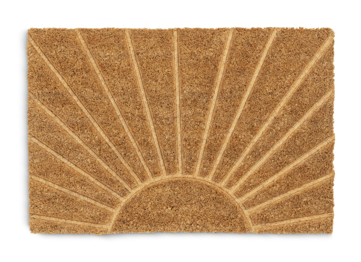 Habitat Sunshine Natural Short Pile Doormat - 60x40cm