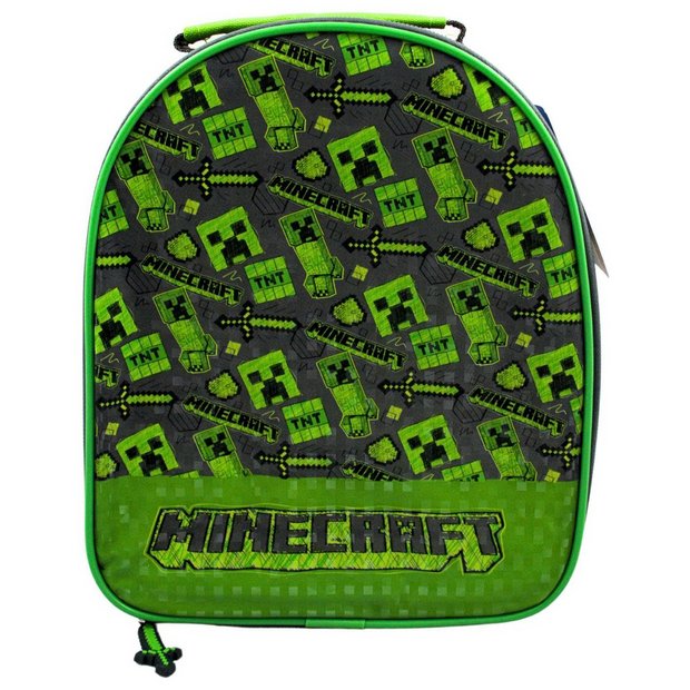 Minecraft lunch store bag argos