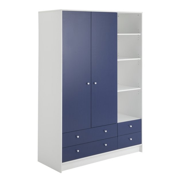 Buy Argos Home Kids Malibu 2 Door 4 Drawer Wardrobe Blue Wardrobes Argos