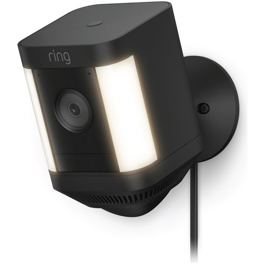 Ring Spotlight Cam Plus Plug In security Camera  - Black