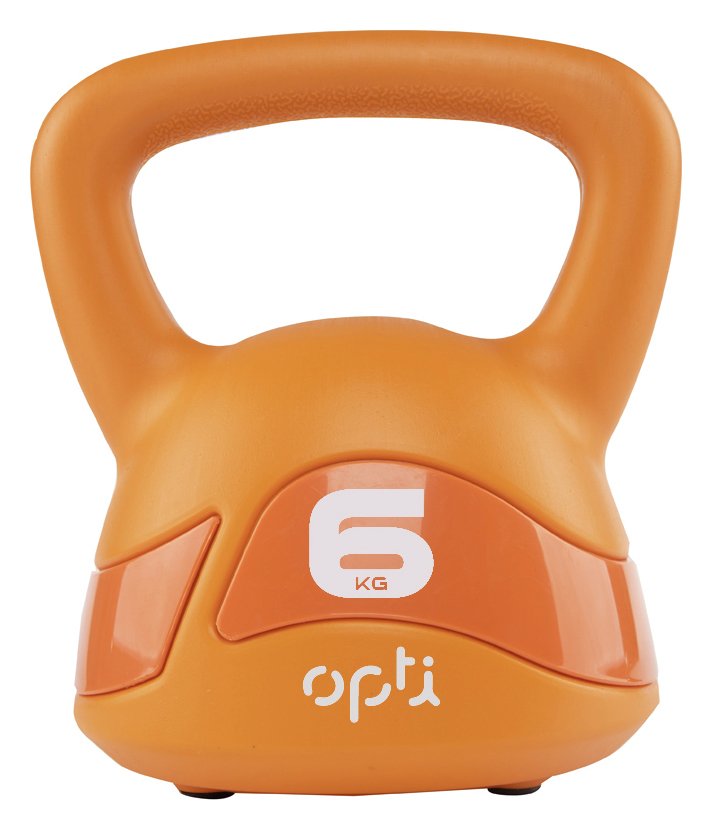 Opti 6kg Kettlebell - Orange 