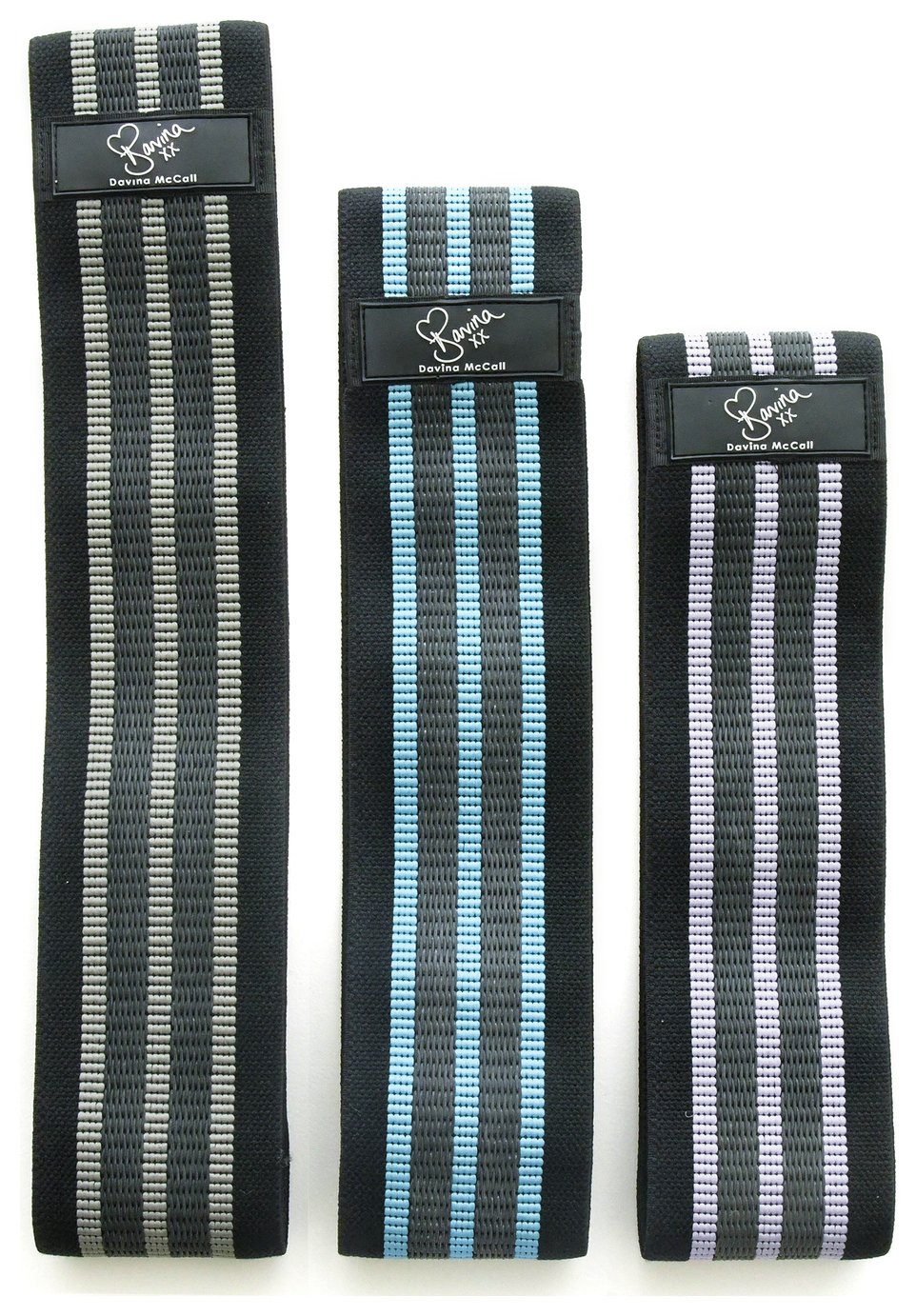 Davina McCall Fitness Heavy Duty Resistance Bands - Set of 3