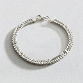 Revere Men's Sterling Silver Fox Tail Bracelet