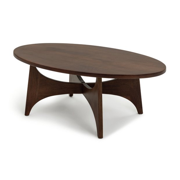 Walnut coffee table deals argos