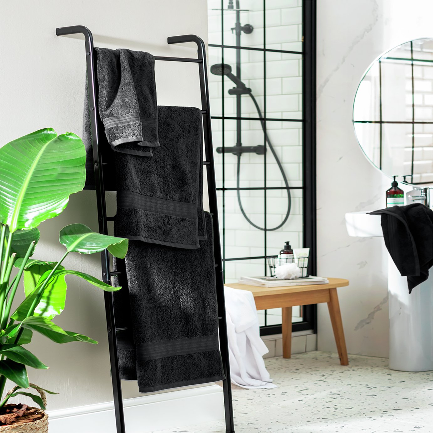 Habitat Egyptian Cotton 4 Piece Towel Bale