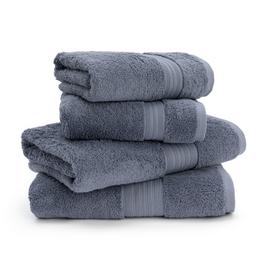 Grey Small Hand Guest Sport Gym Towels 30 x 85cm 100% Cotton