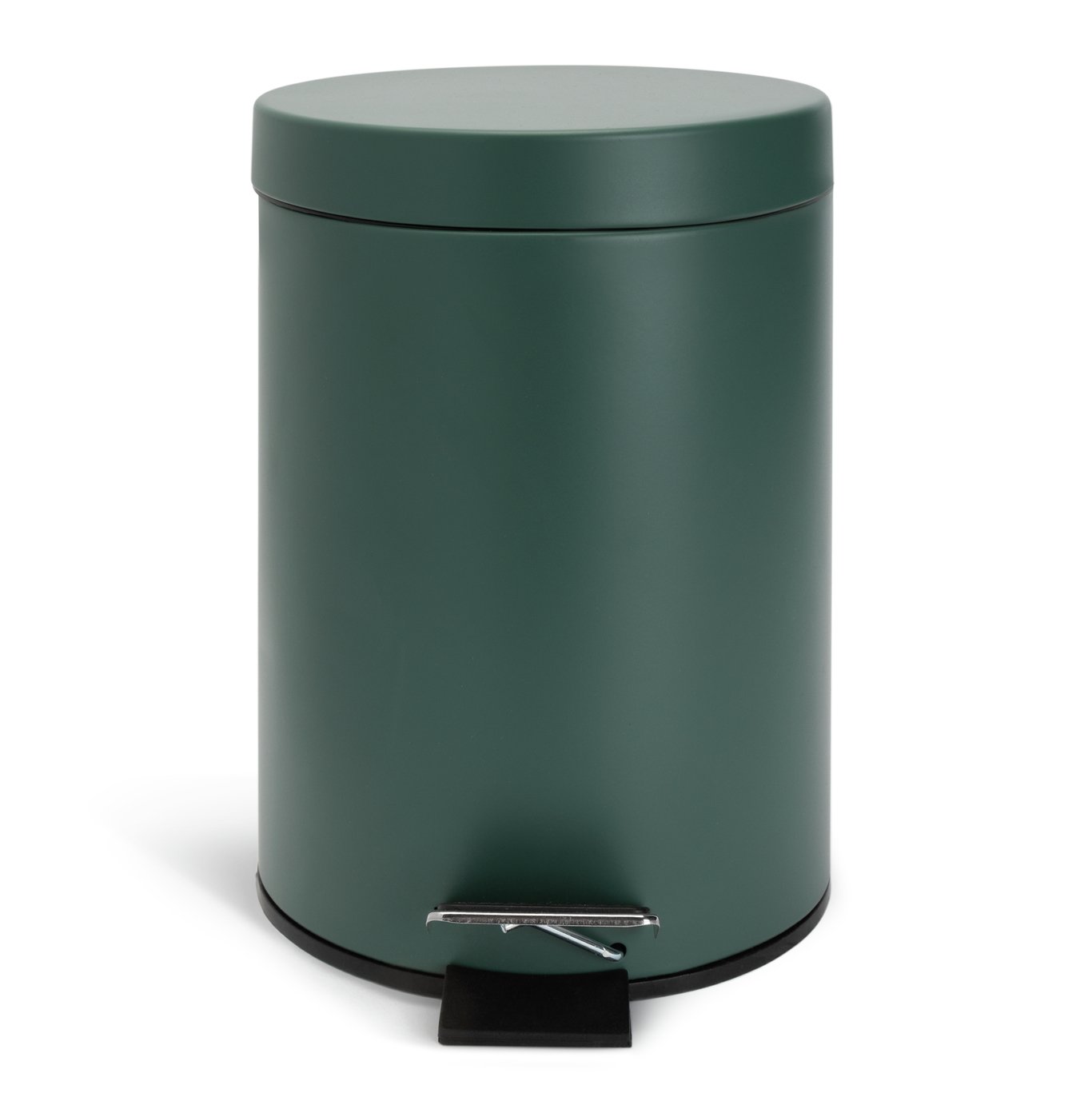  Home 3 Litre Pedal Bin - Dark Green