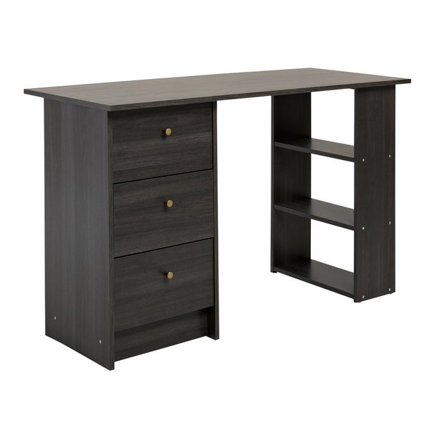 Desk with shelves on sale above argos