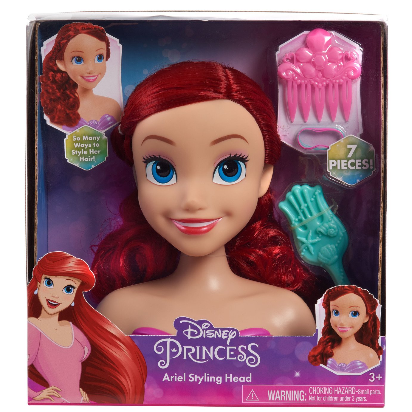 Disney Princess Ariel Styling Head