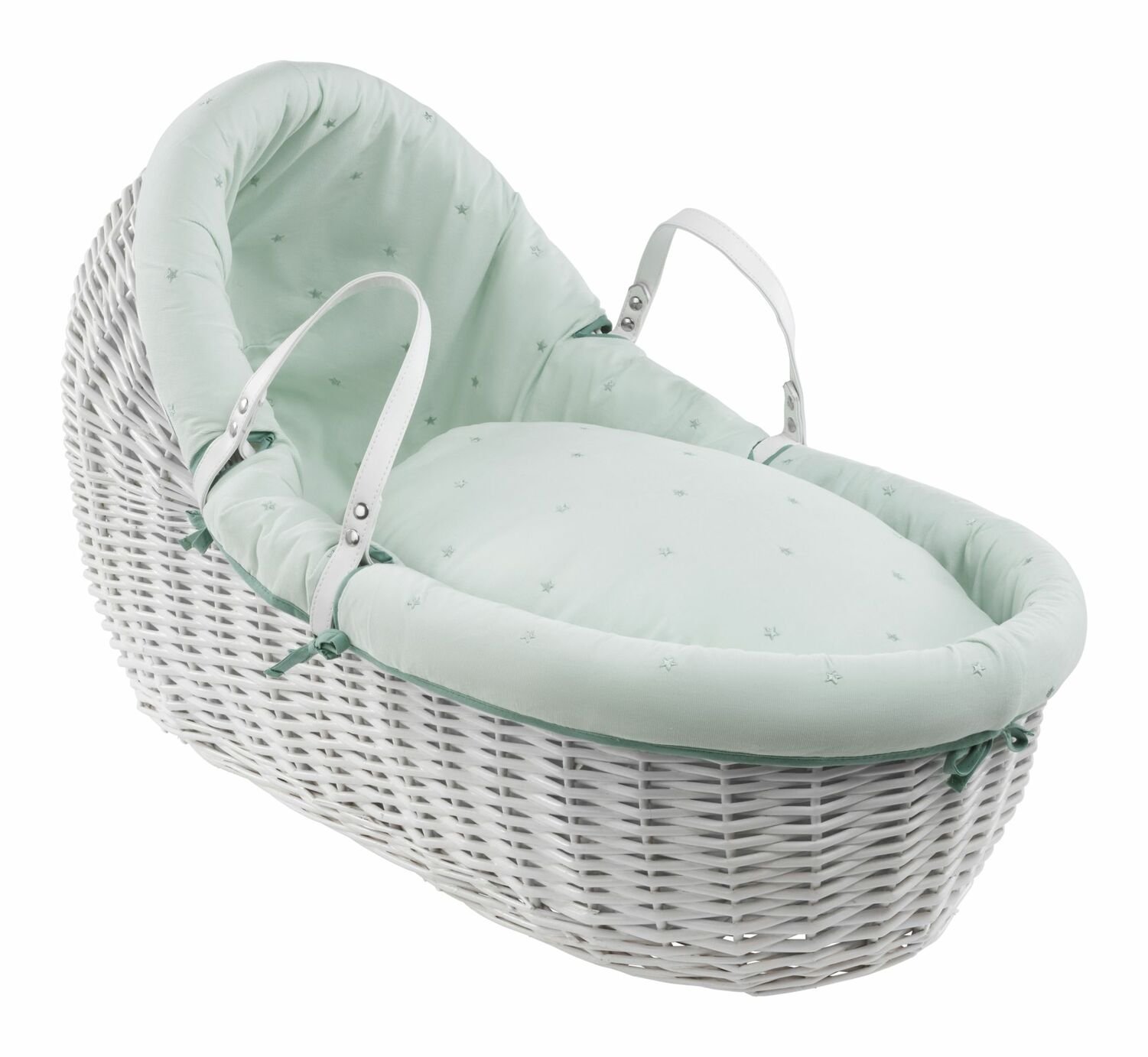 clair de lune wicker moses basket mattress