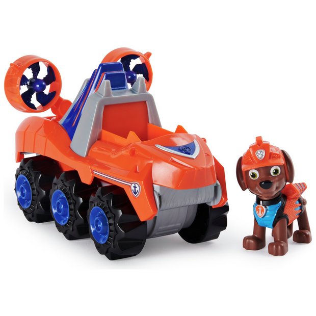 Buy PAW Patrol Dino Deluxe Themed Vehicle Zuma Playsets and figures Argos