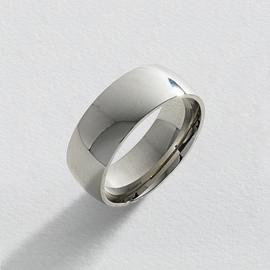 Revere Stainless Steel Wedding Band Ring