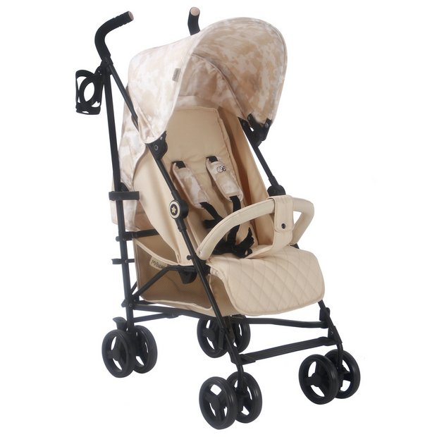 My babiie rose store gold stroller argos