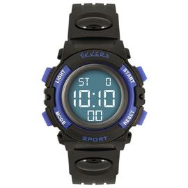 Tikkers Black and Blue Digital Flashing Watch