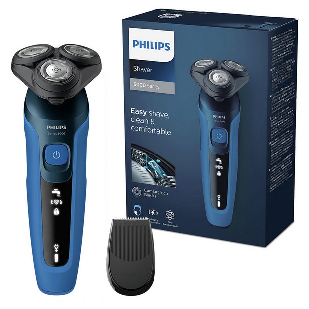 Buy Philips Series 5000 Wet Dry Electric Shaver S5466/17 Mens electric shavers | Argos